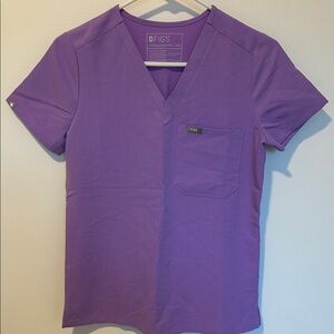 Figs Lilac Dawn (Lavender) Catarina Scrub Top